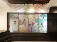 社區(qū)美術館室內(nèi)空間展覽展示效果-1555-02