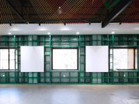 社區(qū)美術館室內(nèi)空間展覽展示效果-1555-06